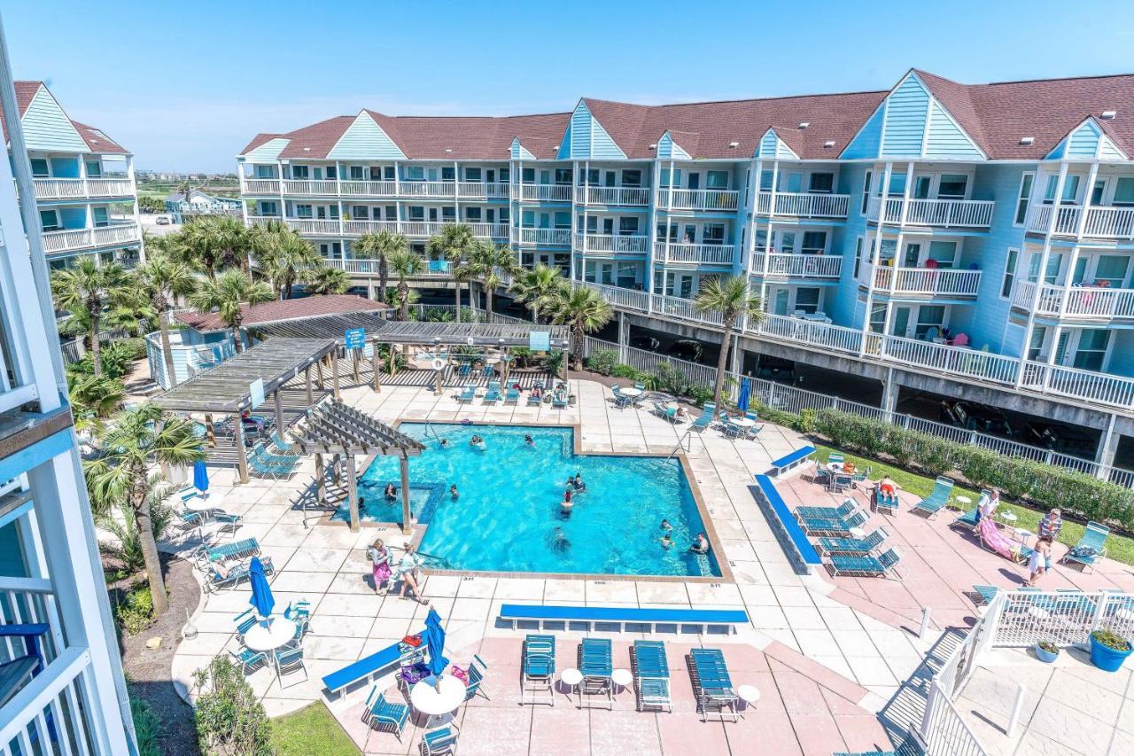 Steps To Pool And Beachamazing Views From Two Balconies Galveston Esterno foto